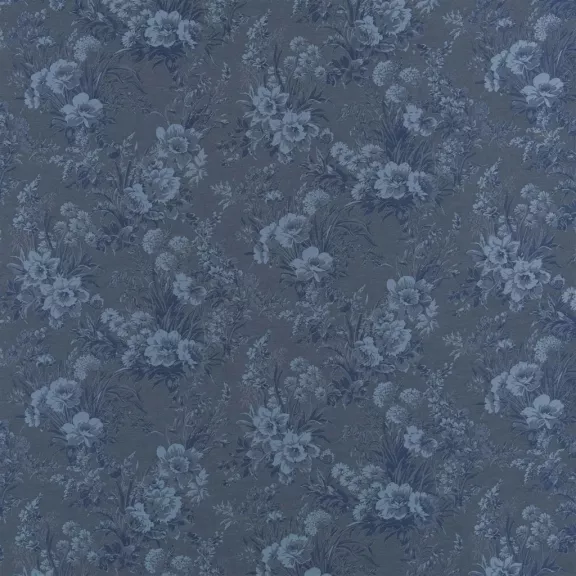 Callais Floral Cyanotype