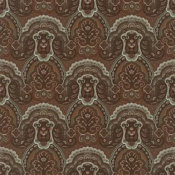 Crayford Paisley - Tobacco