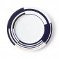 Тарелка для салата PEYTON SALAD PLATE NAVY / GOLD