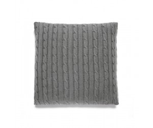 Подушка декоративная RL CABLE Charcoal 45/45