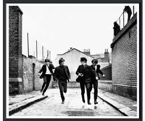 Постер THE BEATLES IN HARD DAY'S NIGHT