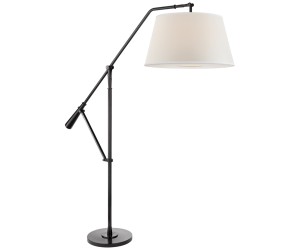 Торшер Nolan Loft Floor Lamp in Black Nickel