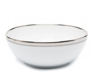 Чаша WILSHIRE CEREAL BOWL SILVER/WHITE