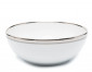 Чаша Wilshire Cereal Bowl Silver/White