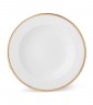 Тарелка для супа WILSHIRE SOUP BOWL GOLD/WHITE