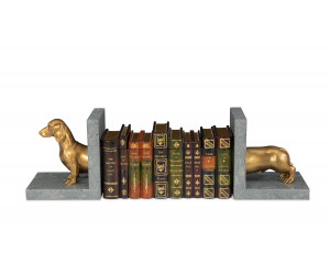 Держатели/2 для книг Dachshund Bookend