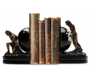 Держатели/2 для книг Atlas Globe Bookends