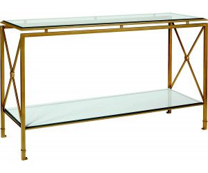 Консоль Montpelier Console Table With Glass Top