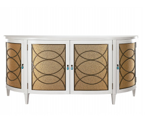 Комод Duchamp Demilune Sideboard W/ Wood Top