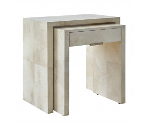 Приставной столик Lior Vellum Nightstand / Side Table