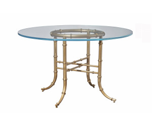 Обеденный стол Bask Table With 48" Glass Top