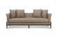 Диван Wood Base Sofa with Flared Arm 142003