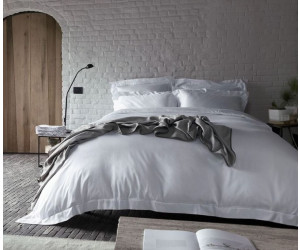 Комплект постельного белья Aldabra Satin 600 white,1 bourdon