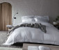 Комплект постельного белья Aldabra Satin 600 white,1 bourdon