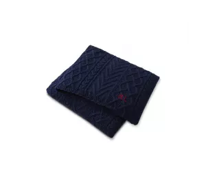 Плед RL Highland Navy 140/180