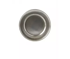 Тарелка металлическая Winslow Charger, Pewter Grey