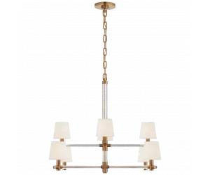 Люстра Сейбл (Sable), большая, натуральная латунь