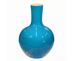 Ваза Туркоаз Глобулар (Turquoise Globular)