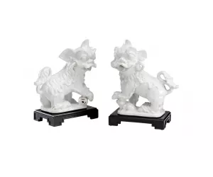 Ваза Уайт Чайниз Догс (White Chinese Dogs)