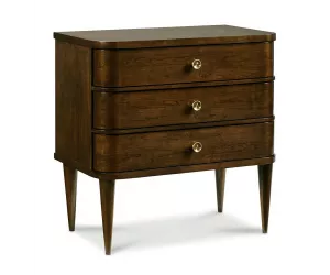 Прикроватная тумба Новелла (Novella Three Drawer Nightstand), с тремя ящиками