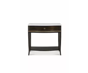 Прикроватная тумба Кэррингтон (Carrington Nightstand With Stone Top), с каменной столешницей