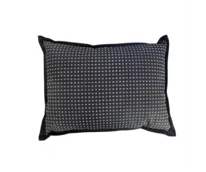 Подушка декоративная Бьюкенен (Buchanan Throw Pillow), тёмно-синяя