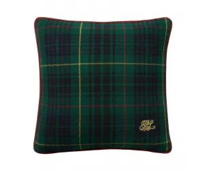 Подушка декоративная Брентли (Brently Throw Pillow), тёмно-синяя