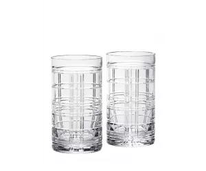Сет стаканов Хадсон Плейд Хайболл (Hudson Plaid Highball)