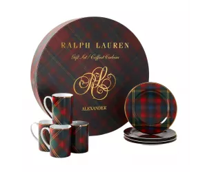 Набор из 4-х тарелок и кружек Александр Гифт Сет (Alexander Gift Set)