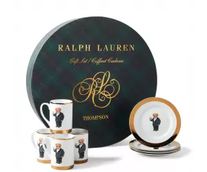 Набор из 4-х тарелок и кружек Томпсон Гифт Сет (Thompson Gift Set)