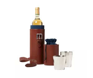 Чехол для винной бутылки Арчер Вайн Тот (Archer Wine Tote), каштановый