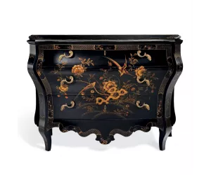 Комод Хайрэс Пейнтед Бомбэ Чест (Heiress Painted Bombé Chest)