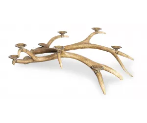 Подсвечники роговые, пара (Antler Candleholders, Pair)