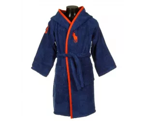 Халат детский СЛ Бигпла (Clbigpla Navy Bath Robe), тёмно-синий