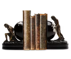 Держатели для книг «Атласные глобусы» (Atlas Globe Bookends), набор из 2