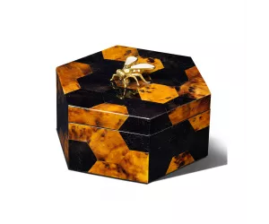 Шкатулка Ханикомб Пеншелл Бокс (Honeycomb Penshell Box)