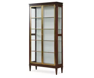 Кабинет Мэзон '47 Брас Фронт Кьюрио (Maison '47 Brass Front Curio)