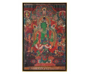 Книга «Фрески Тибета. Зелёная Тара» (Murals of Tibet, Green Tara)