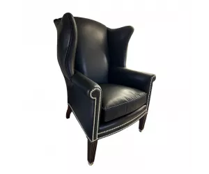 Кресло Альторп Вингбек (The Althorp Wingback Chair), кожа L9378-50