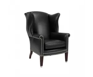 Кресло The Althorp Wingback Upholstered Chair (Leather: L9378-50)