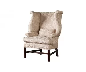 Кресло Чиппендейл Скроллед Уинг (Chippendale Scrolled Wing Chair)