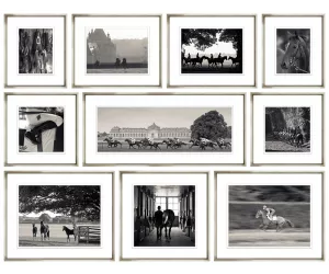 Сет из 10 постеров Шантильи Хорс Рейсинг Коллекшн (Chantilly Horse Racing Collection)