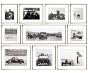 Сет из 10 постеров Пендейн Рейсинг Коллекшн (Pendine Racing Collection)