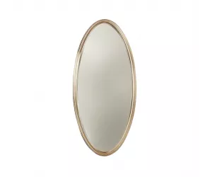 Зеркало Оваль Силвер Лиф (Horizontal) (Oval Mirror Silver Leaf (Horizontal))