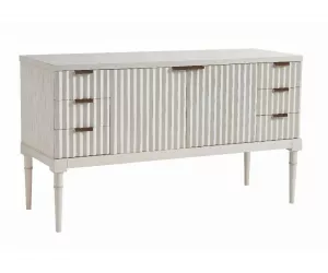 Комод Петит Плейтед Буфет Виз Вуд Топ (Petite Plaited Buffet With Wood Top)