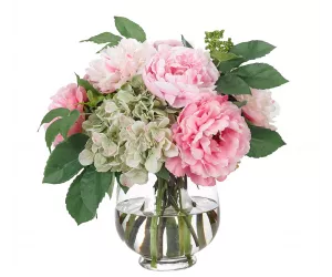 Цветочная композиция Пион и Гортензия (Peony Hydrangea)