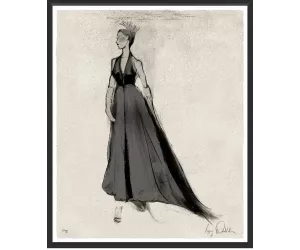 Постер Фэшн 3, чёрная рама 421 (Fashion 3)