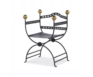 Кресло Данте Айрон Савонарола (Dante Iron Savonarola Chair)