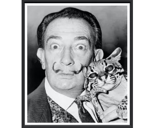 Постер Оцелот друг Дали (Dali's Ocelot Friend)