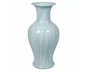 Ваза Крэкл Селадон Фиш Тейл (Crackle Celadon Fish Tail)